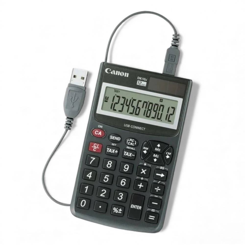 Canon DK10i USB Calculator 10 Digit Keypad Numeric Data Entry NIB